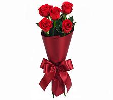Букет 5 Красных роз Эдлесс Лав в Ногинск-5