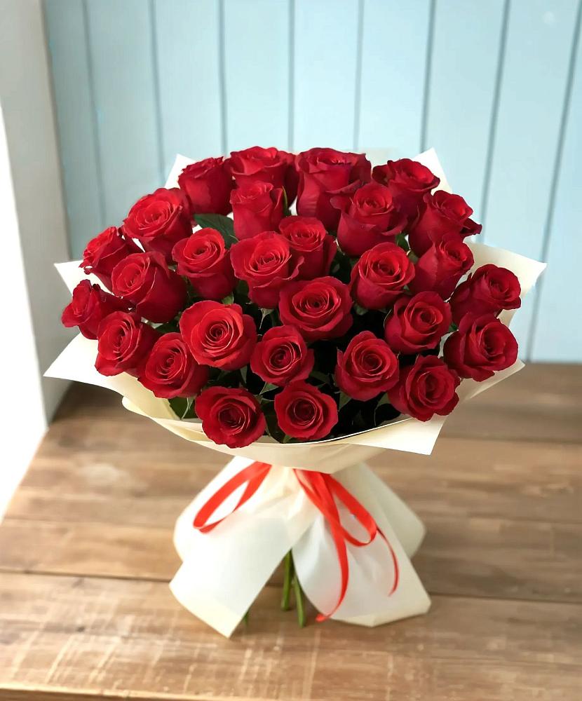 Букет 29 Красных роз в Ногинск-5