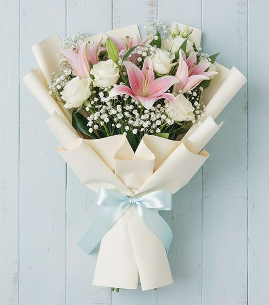 Букет цветов из: Лилии в Ногинск-5