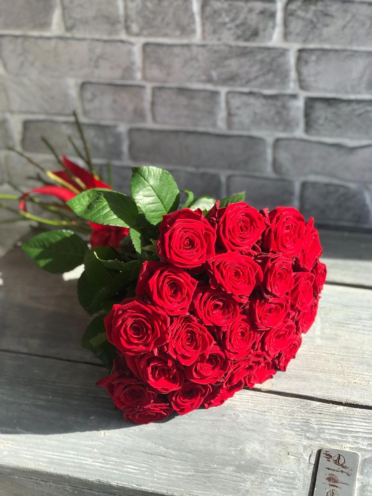Букет Красные розы Фридом в Ногинск-5