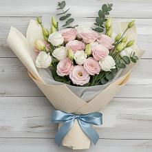 Букет цветов из:  Лизиантусы #REPLACE_PRED# Ногинск-5