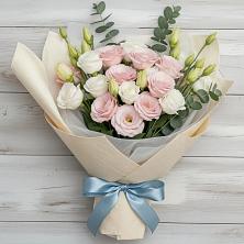 Букет цветов из:  Лизиантусы в Ногинск-5