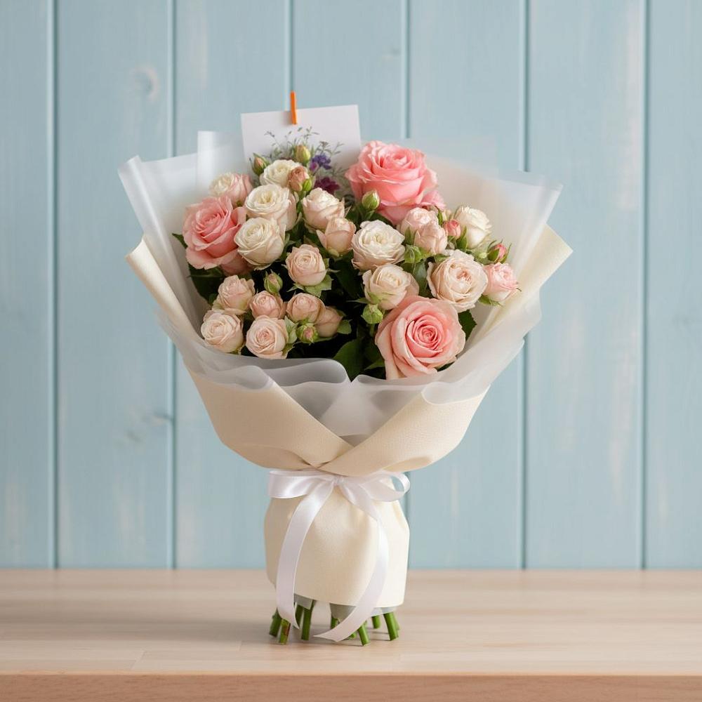 Букет цветов из: Розы в Ногинск-5