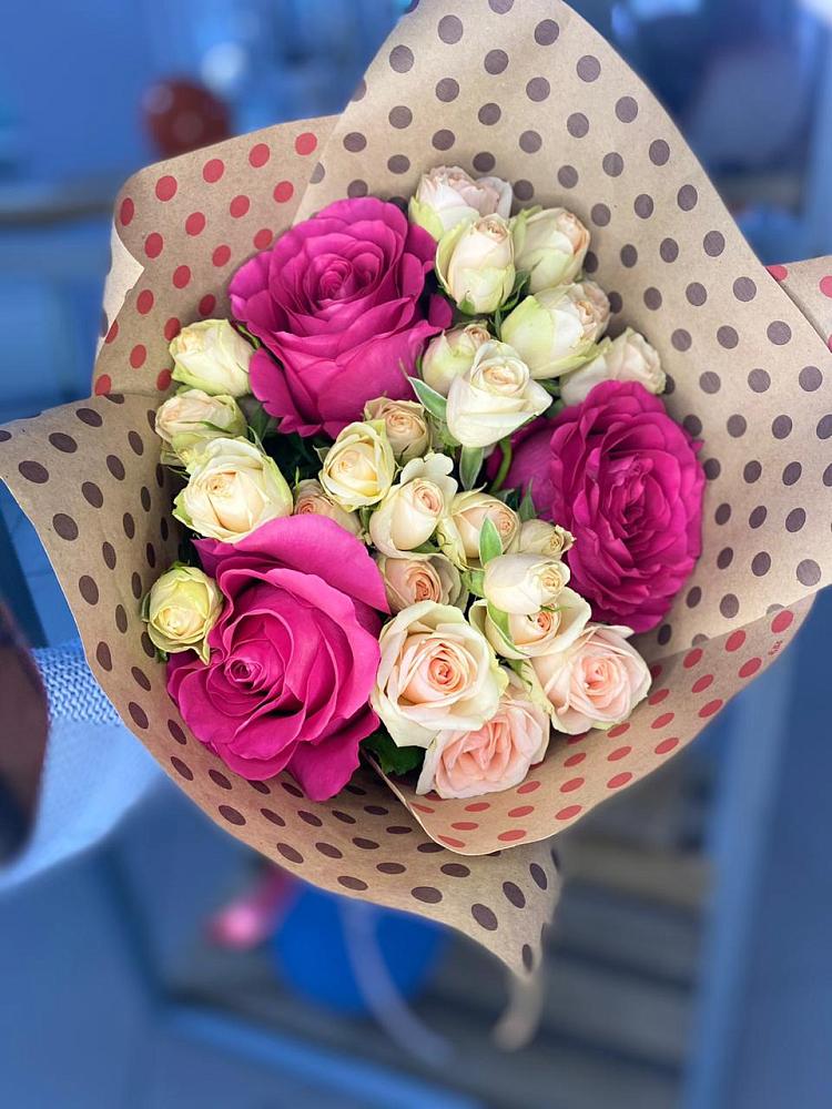 Букет цветов из: Розы в Ногинск-5