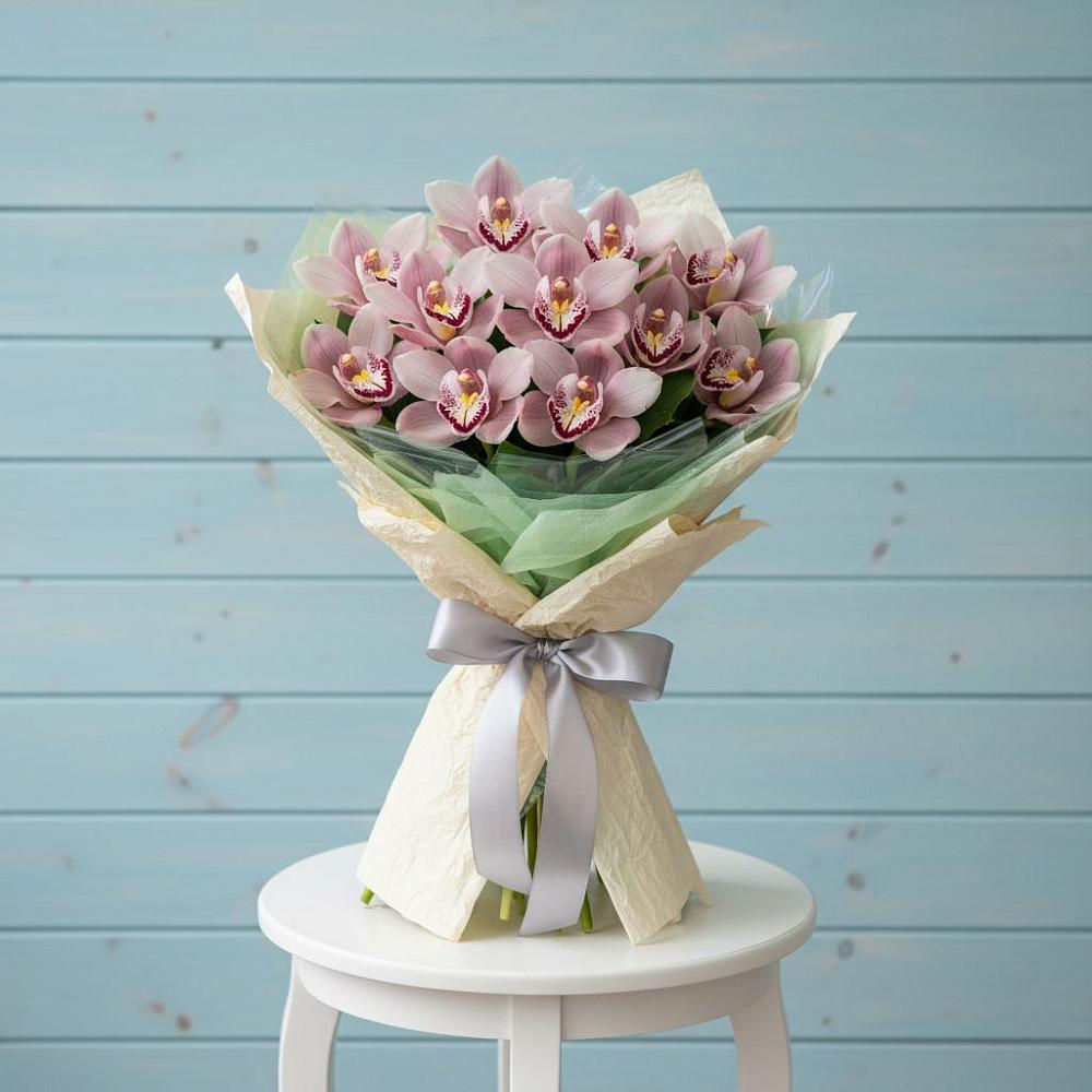 Букет цветов из: Орхидеи и Розы в Ногинск-5