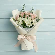 Букет цветов из:  Альстромерии в Ногинск-5