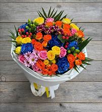 Букет цветов из:  Розы и Хризантемы в Ногинск-5