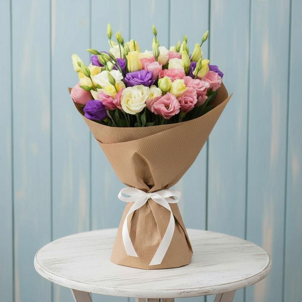 Букет цветов из: Лизиантусы в Ногинск-5