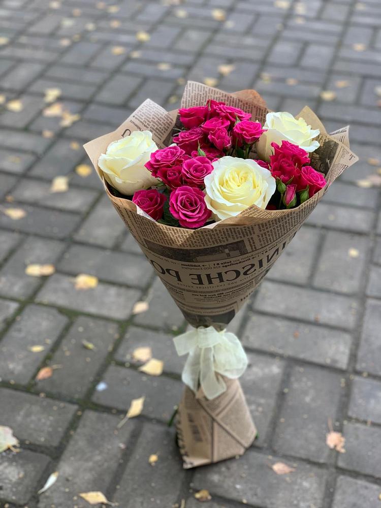 Букет цветов из: Розы в Ногинск-5