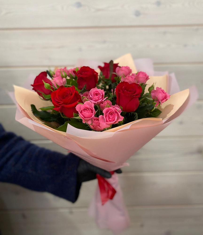 Букет цветов из: Розы в Ногинск-5