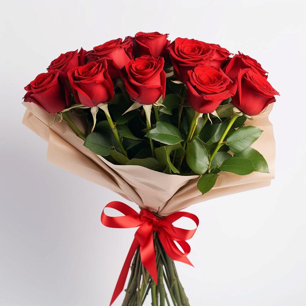 Букет 11 Красных роз Эдлесс Лав в Ногинск-5
