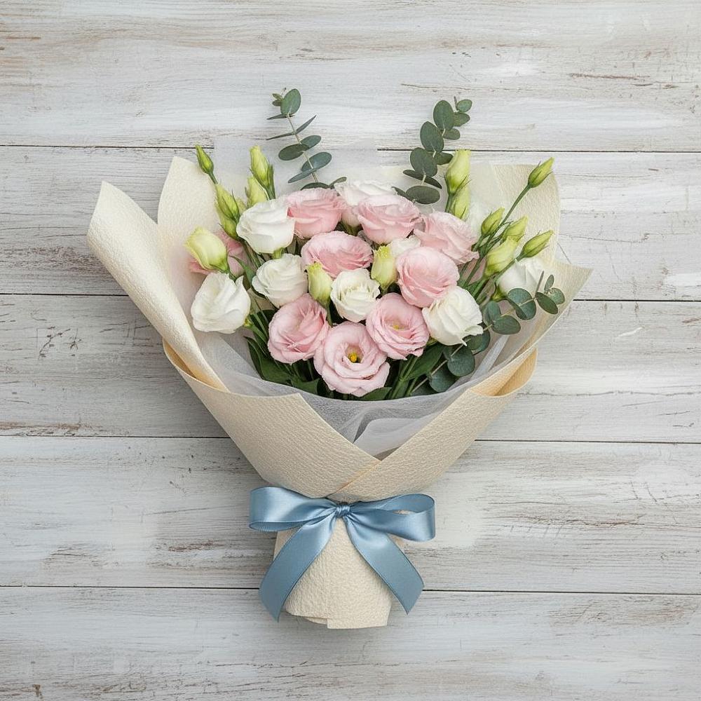 Букет цветов из: Лизиантусы в Ногинск-5