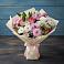 Букет цветов из: Хризантемы, Альстромерии и Розы в Ногинск-5